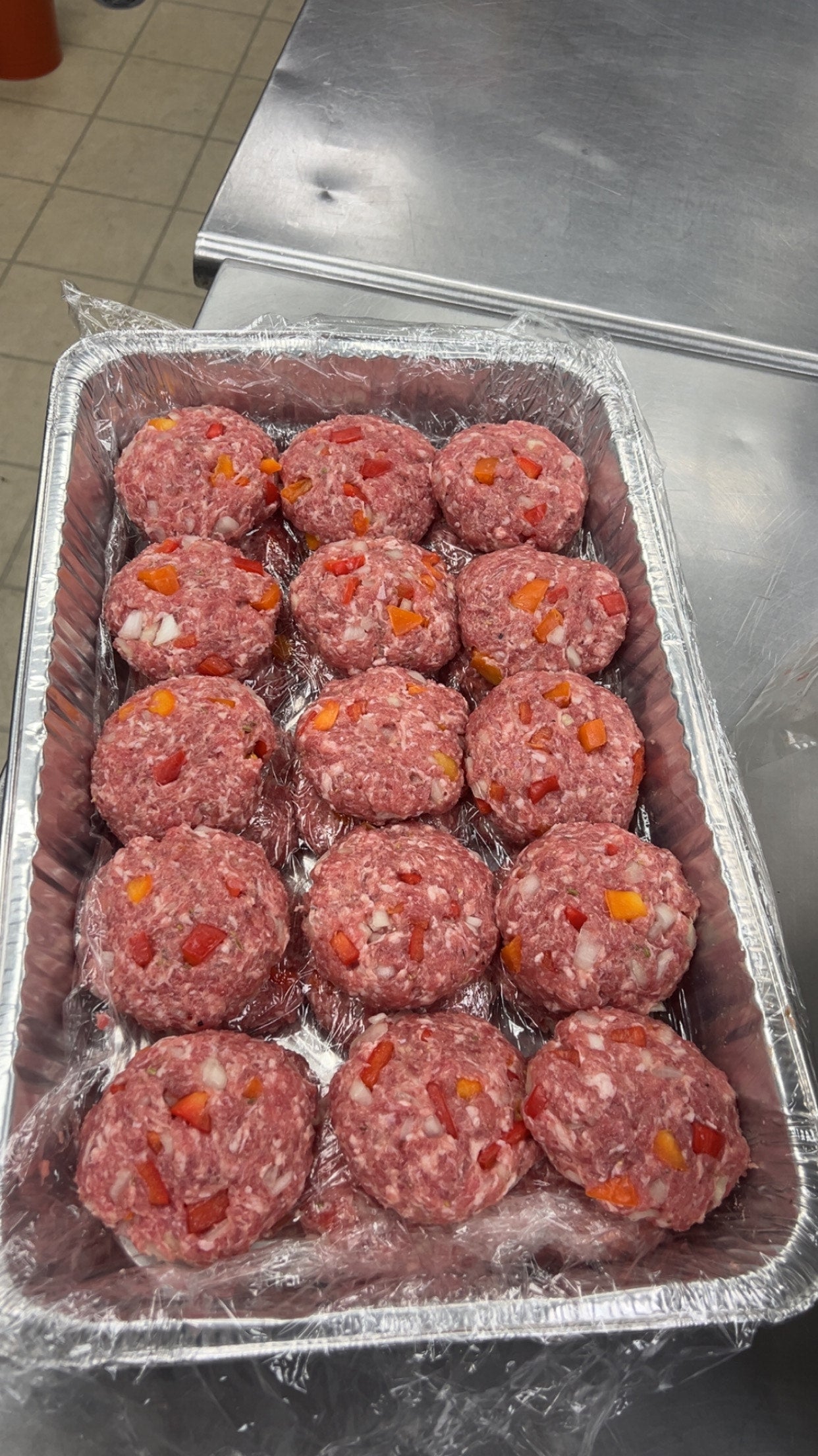 Sweet Sausage Patties with Cheese and Parsley - 6 Pack
