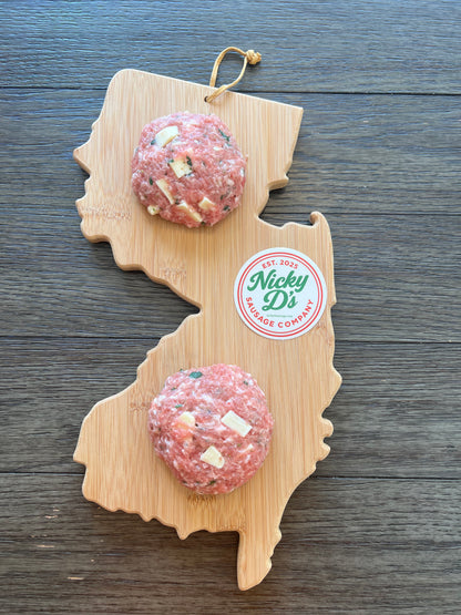 Sweet Sausage Patties with Cheese and Parsley - 6 Pack